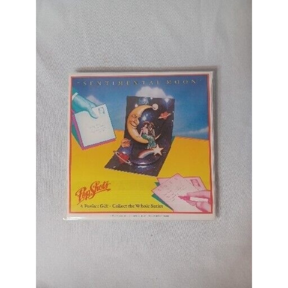 Pop Shots Pop Up Greeting Card Sentimental Moon Love
